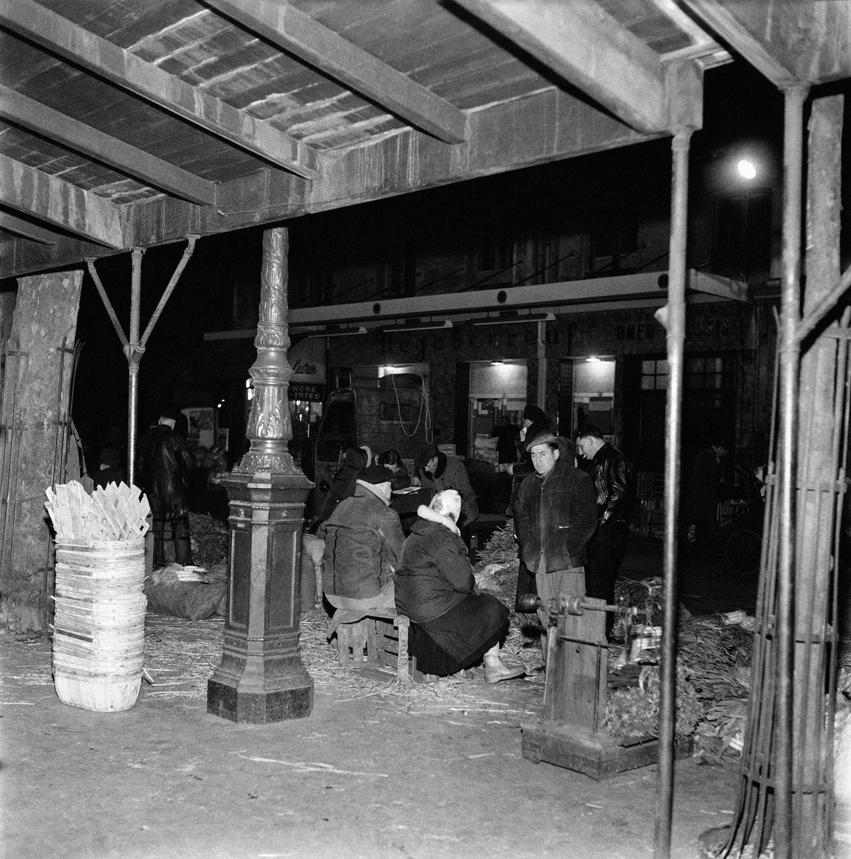 #85 Market of Les Halles in Paris, 1962