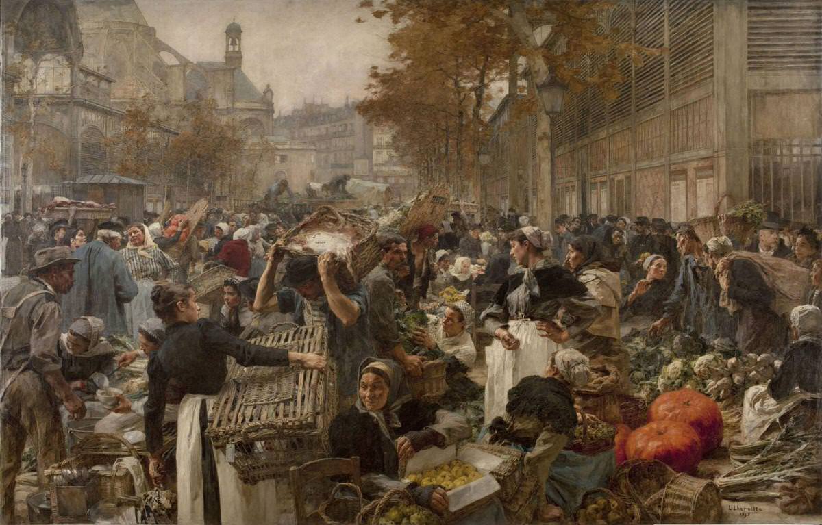 #68 Les Halles, 1925