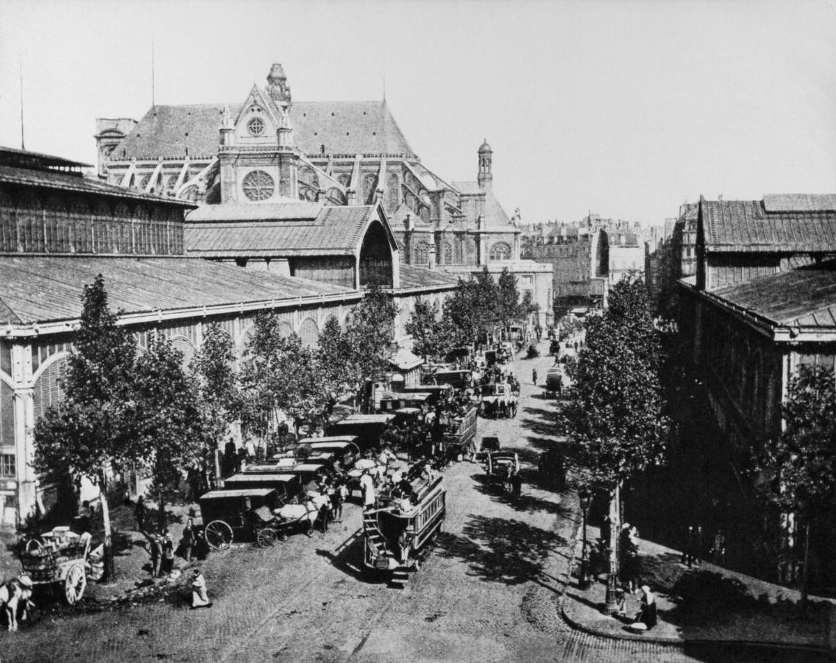 #83 Les Halles, 1900