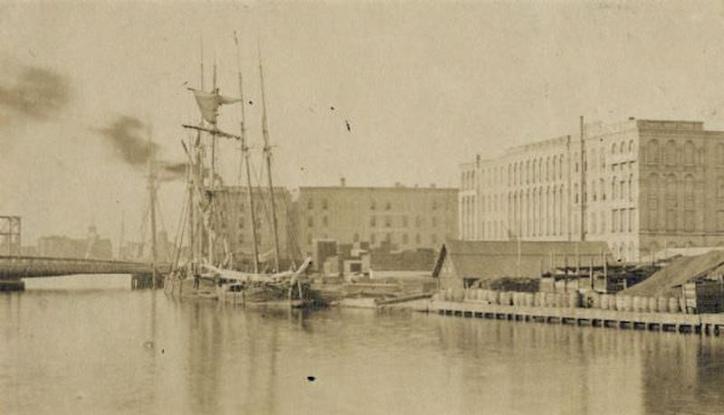 #29 Milwaukee River, 1870.