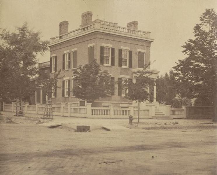 #36 The brick home of Judge Andrew Galbraith Miller at 174 Wisconsin Street, 1875