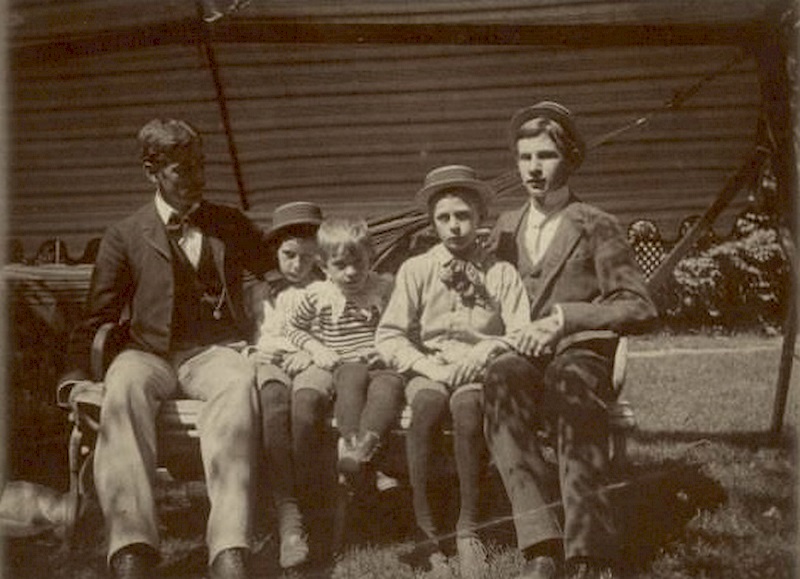 #39 George Brumder, Sons and Friends, 1890