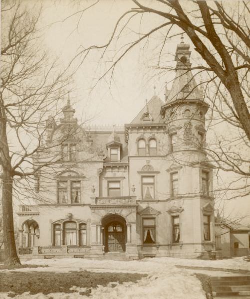 #51 George Brumder Home, at the corner of 18th Street, 1892