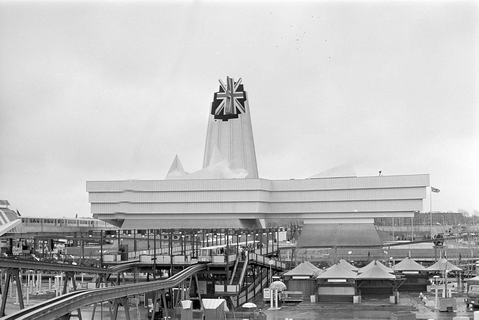 #95 British pavilion; Exibition site of the Expo 1967