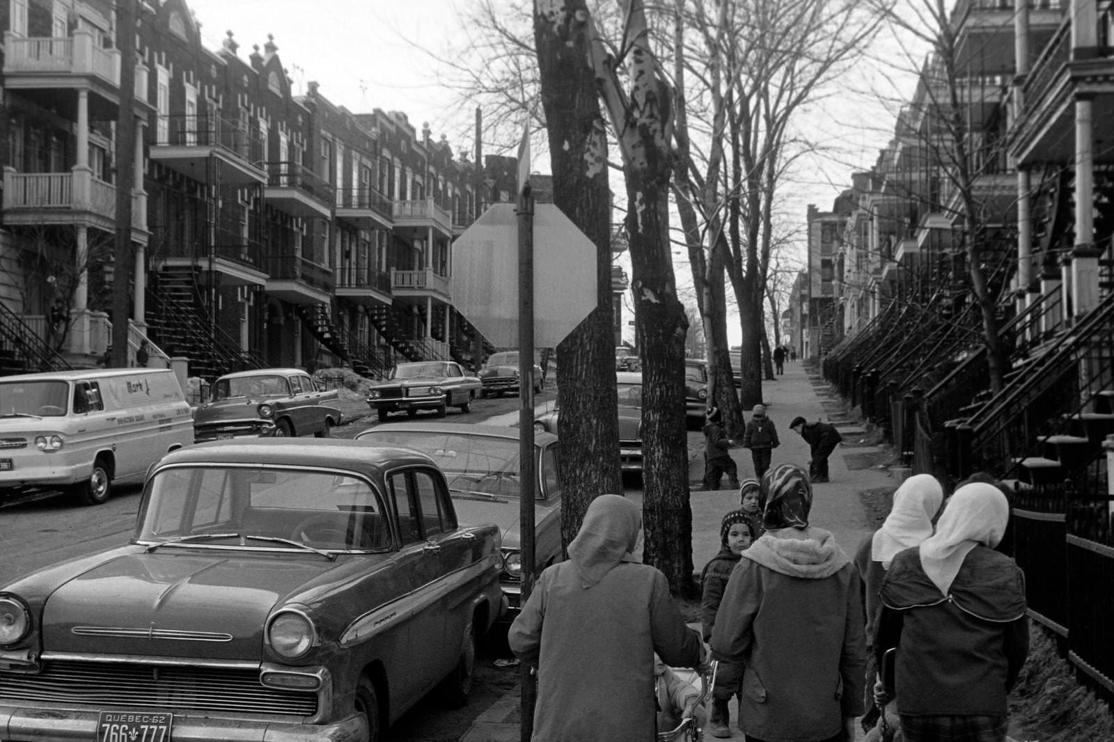 #109 Plateau Mont-Royal, Montreal, 1962.
