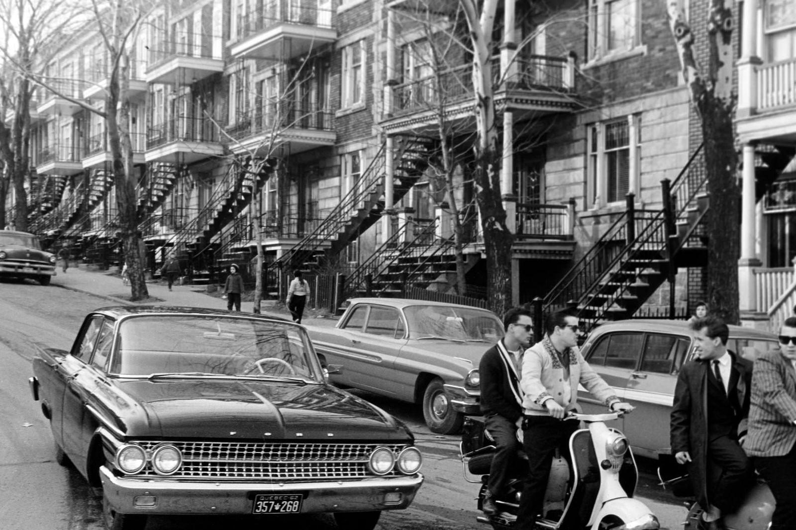 #99 Plateau Mont-Royal, Montreal, 1962.