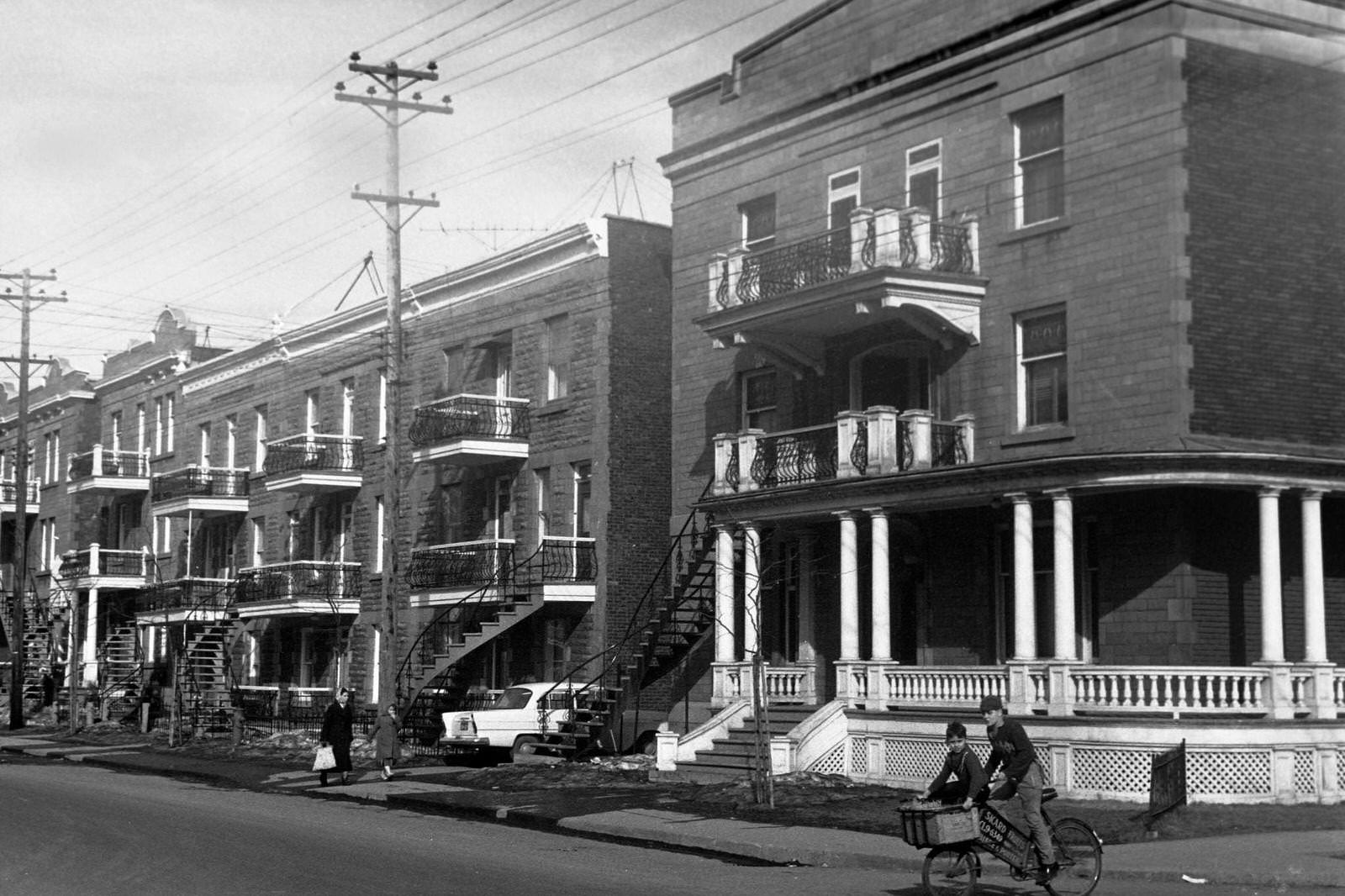 #114 Plateau Mont-Royal, Montreal, 1962.