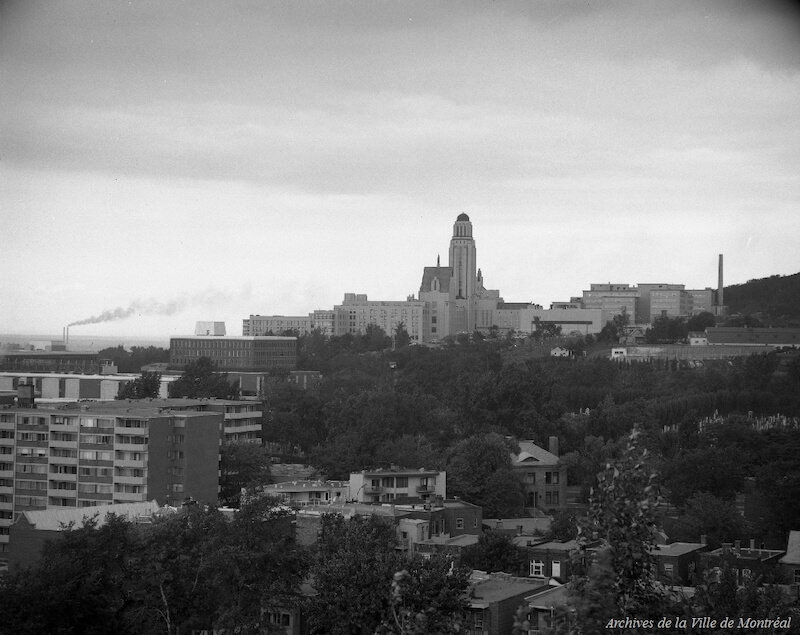 #74 University of Montreal seen from Saint Joseph’s Oratory, 1969