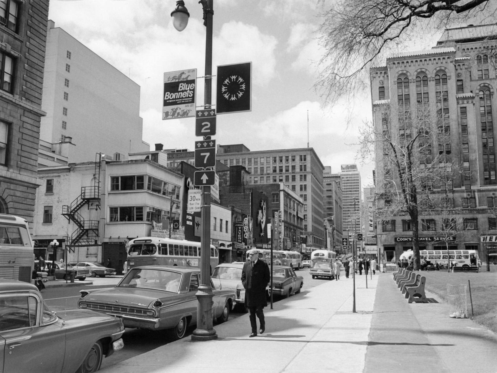 #83 Peel-Street, Montreal, 1960s
