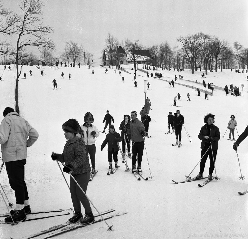 #30 Winter on Mount Royal, 1963