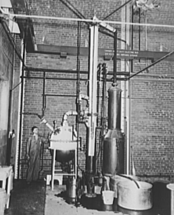 #30 Production of butylene glycol at the Northern Regional Research Laboratory of the U.S. Department of Agriculture at Peoria, Illinois, 1938