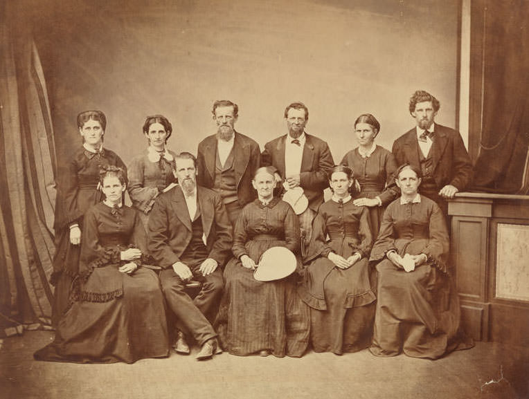 #120 Mrs. Samuel Conrad and family.between, 1883