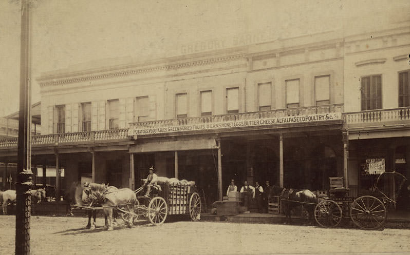#124 Gregory, Barnes & Company store, 1885