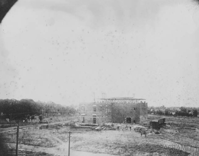 #131 Buffalo Brewery Under Construction, 1889