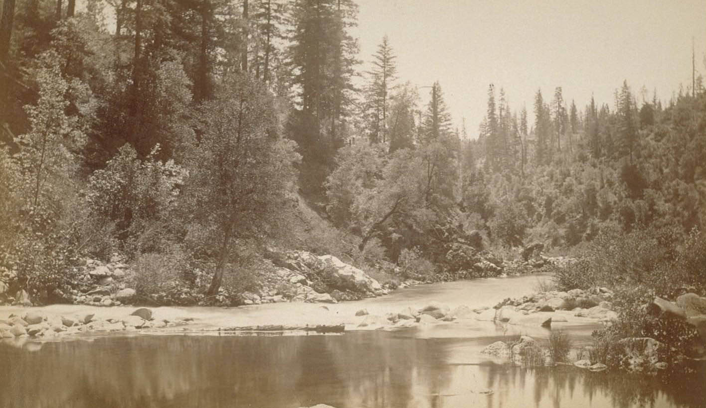 #154 View on the Sacramento river, 1882