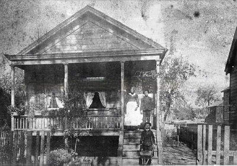 #29 Childhood home of Charlie Gibson in Sacramento, 1880