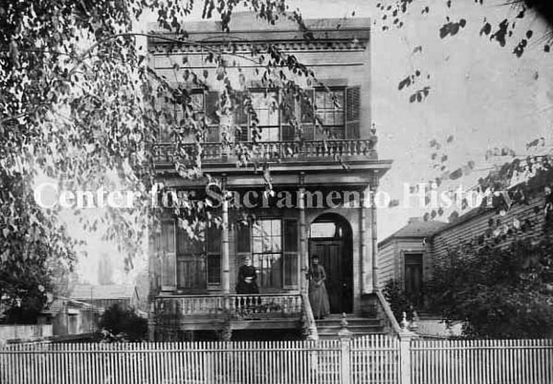 #62 View of the Henry and Jane Montfort home at 1519 7th Street in 1887.
