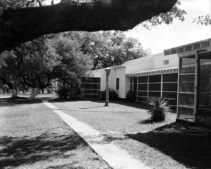 #68 Guest quarters with screened porches at Lost Valley Resort Ranch, 1950