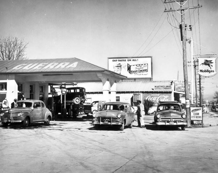 #1 Guerra’s Super Service Station, 203 N. New Braunfels, 1950s