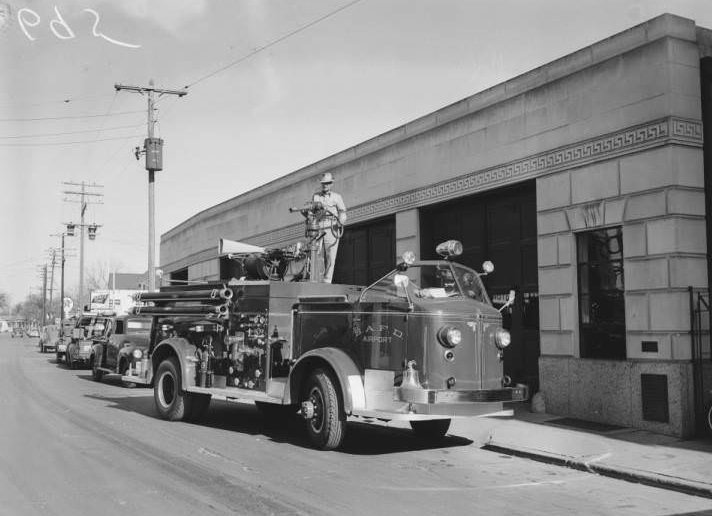#31 The new fire truck for the San Antonio, Texas Fire Department, 1952