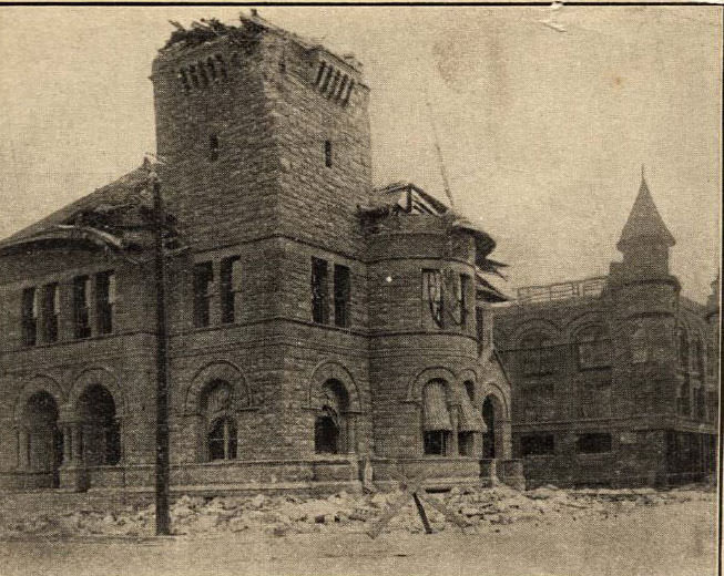 #25 Post office after 1906 earthquake, San Jose.