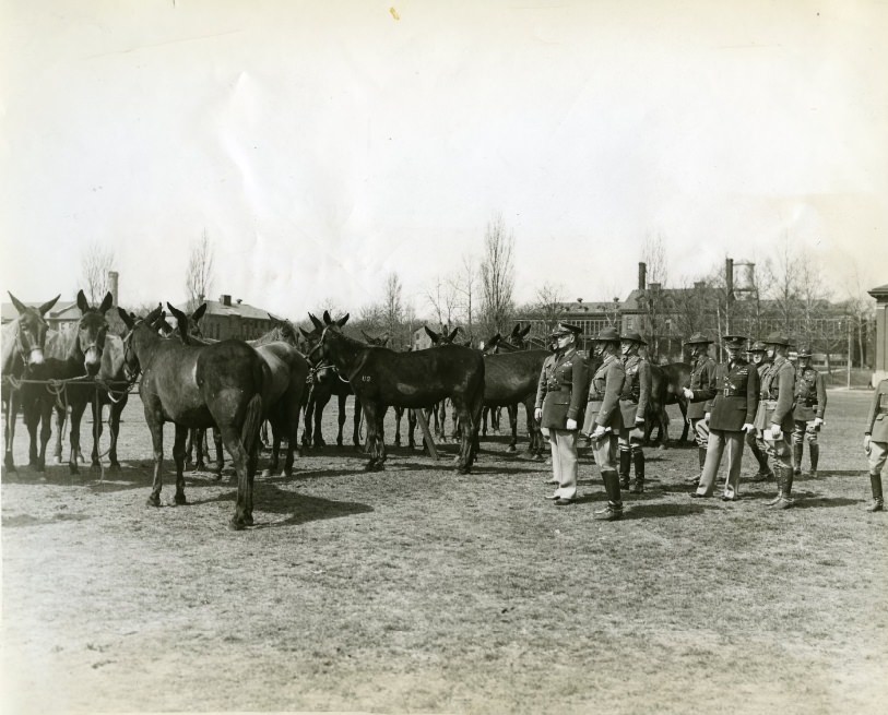 #139 Jefferson Barracks – Inspection by General, 1937