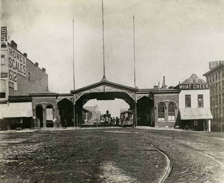 #155 Opening of West End Gate of Eads Bridge, 1934