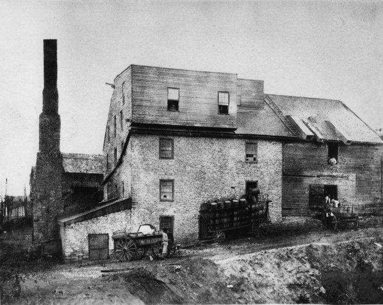 #177 First Steam-Powered Mill, 1938