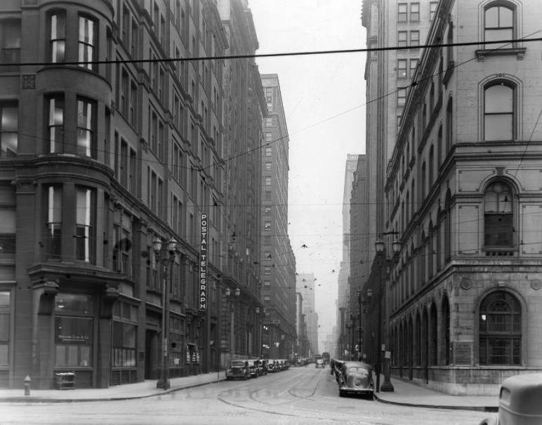 #220 Fourth and Olive Streets, 1930s