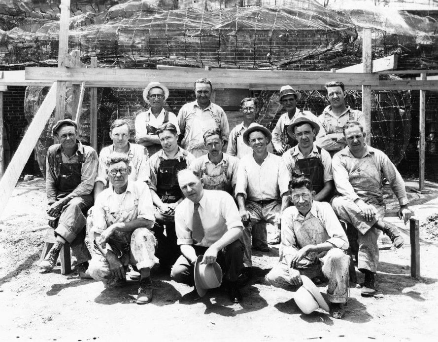 #34 Metal Lathers Local 73 at the St. Louis Zoo, 1930