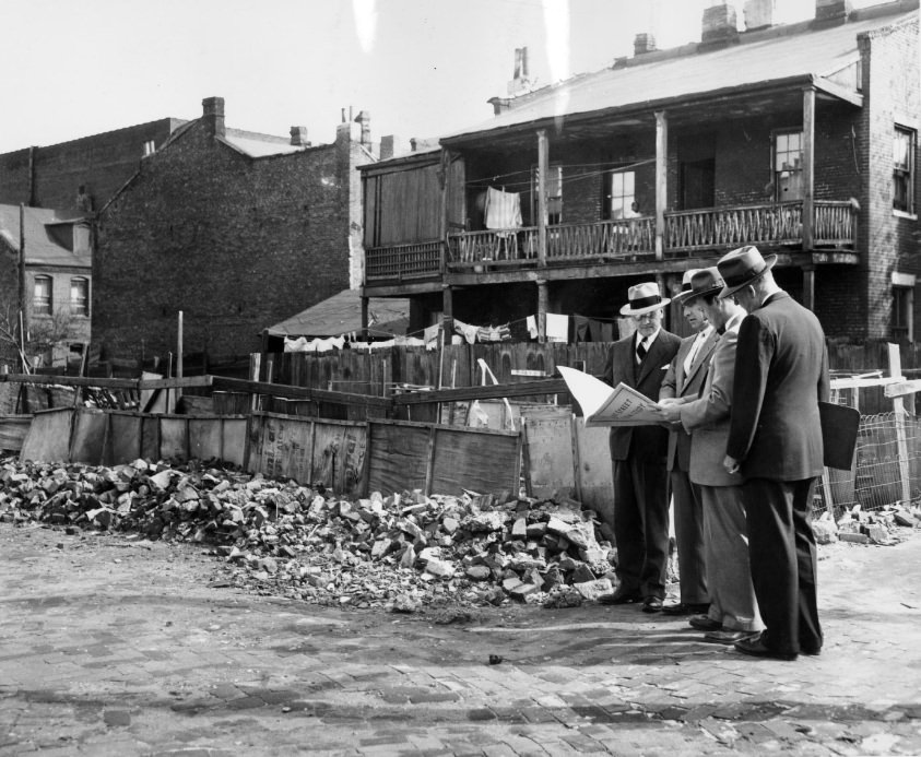 #35 Fourteenth and Carr, 1953