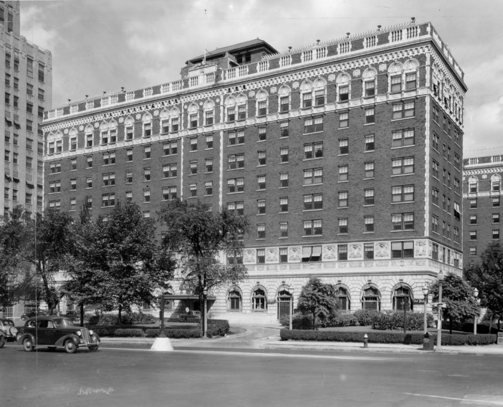 #42 The Chase Park Plaza Hotel, located in St. Louis, Missouri, 1935