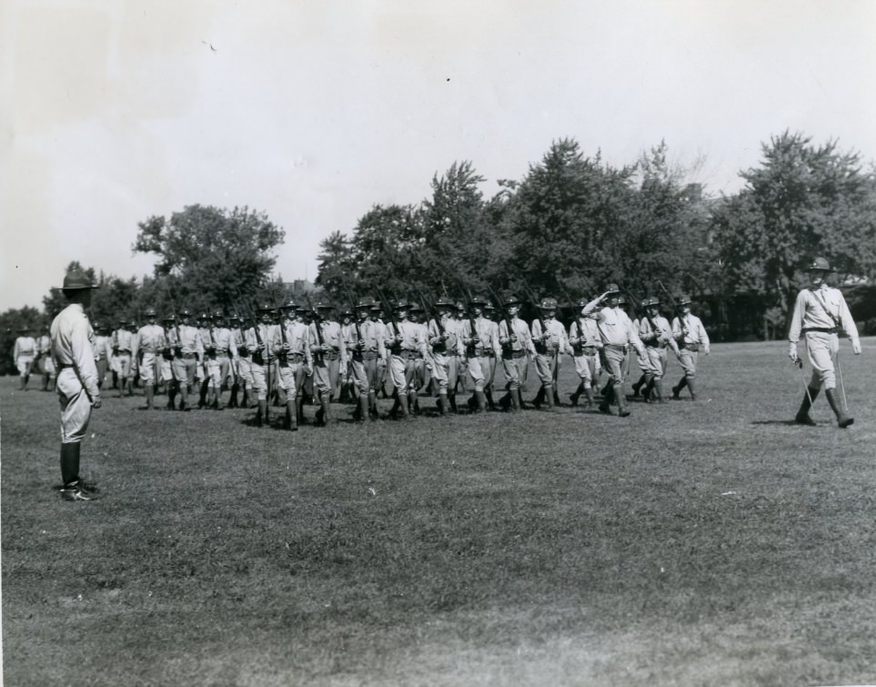 #52 Rookie Training at the Jefferson Barracks, 1935