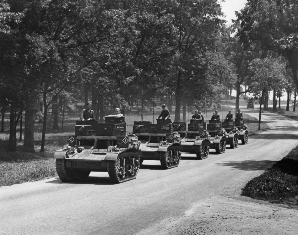 #53 Tanks Down The Road, 1939