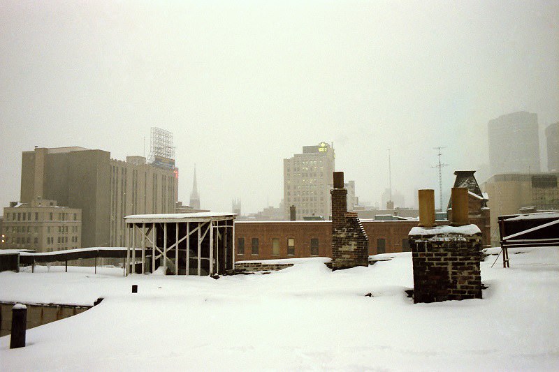 #140 Yonge and Gould (looking south) Toronto, 1982