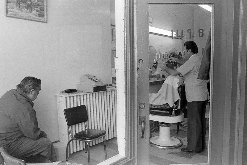 #153 Barber Shop, Toronto, 1981