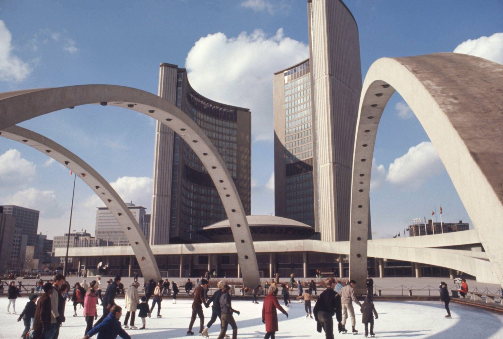 #19 Skating rink in front of Toronto City Hall, 1980