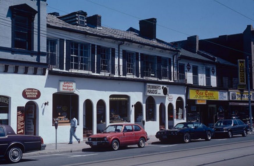 #66 Drummer’s Paradise on Church Street at Queen, July 21, 1982.