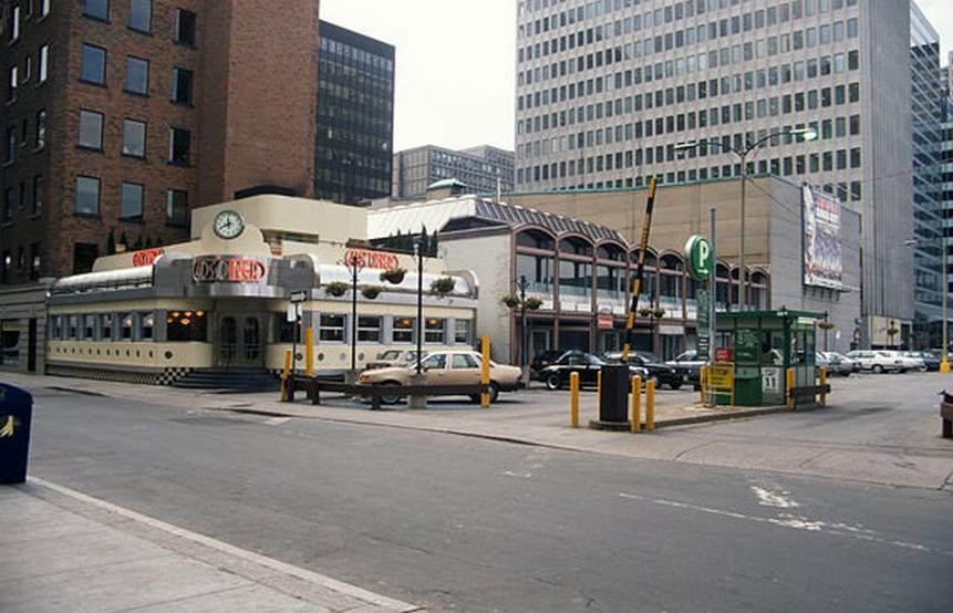 #81 A diner on Bellair Street, 1980s