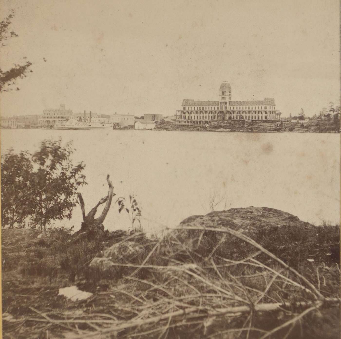 #78 View of Alexandria Bay, 1865