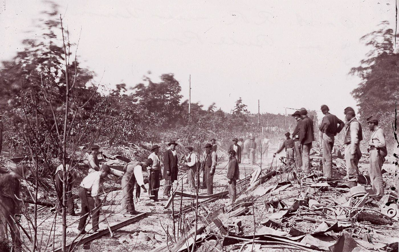 #94 Bull Run Orange And Alexandria RR Near Union Mills, 1865