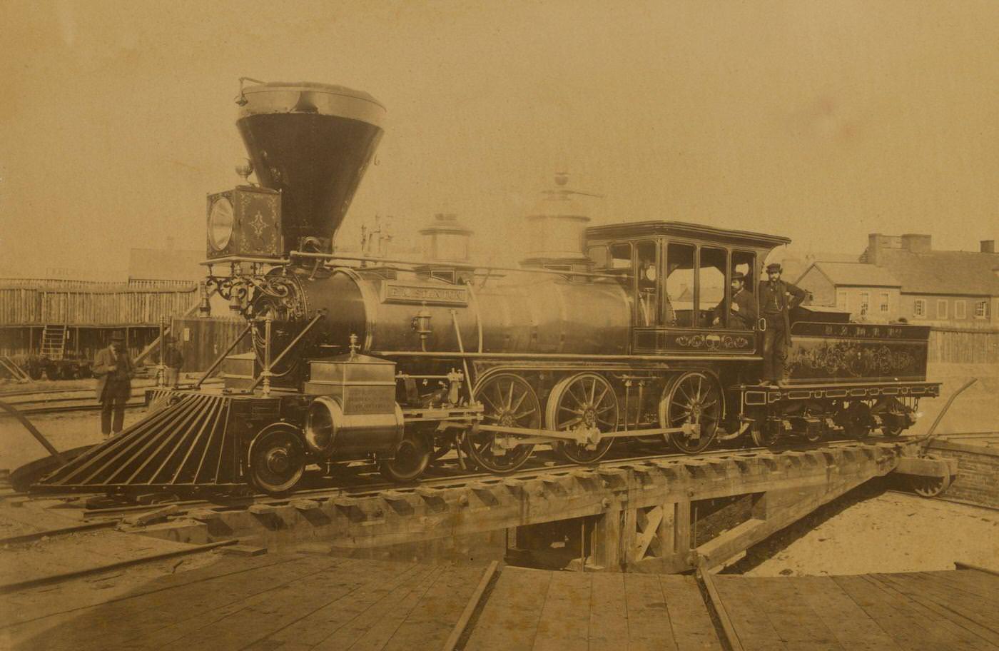 #111 Engine “E.M. Stanton,” Alexandria, July 1864