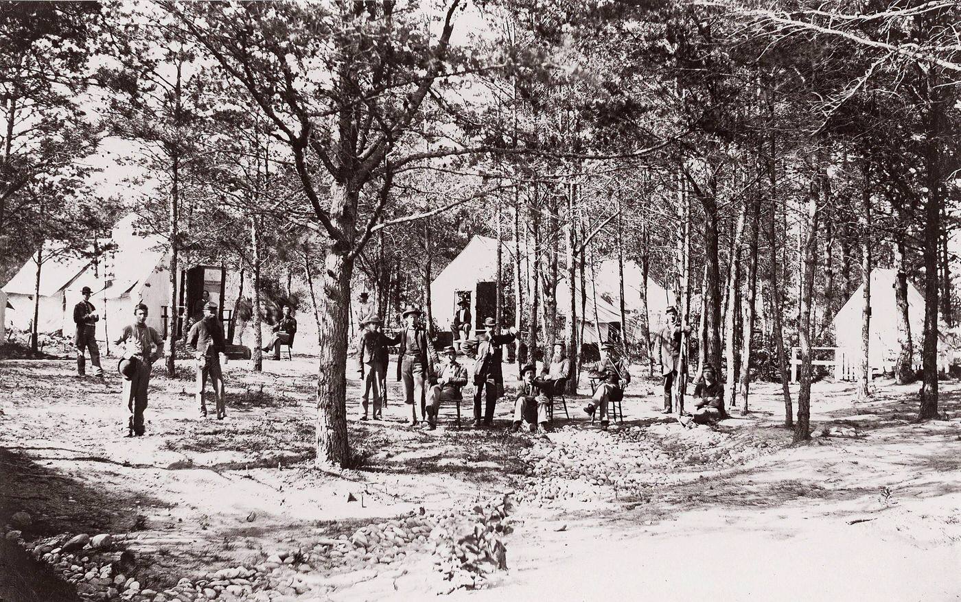 #134 Convalescent Camp Near Alexandria, 1865