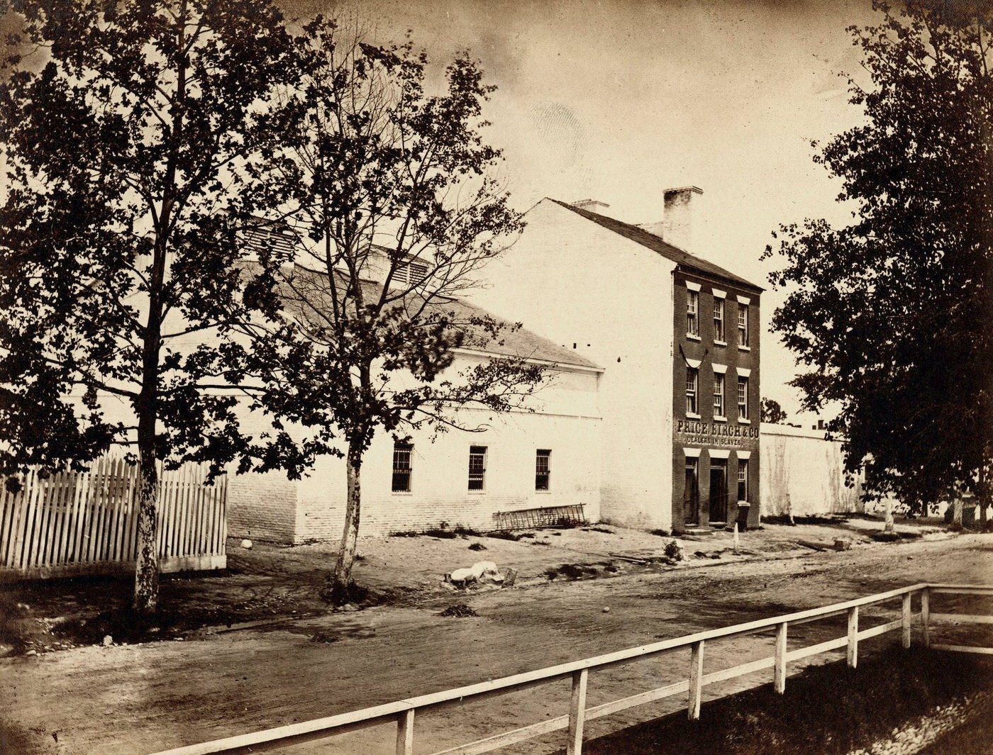 #140 Slave Pen, Alexandria, Virginia, 1862