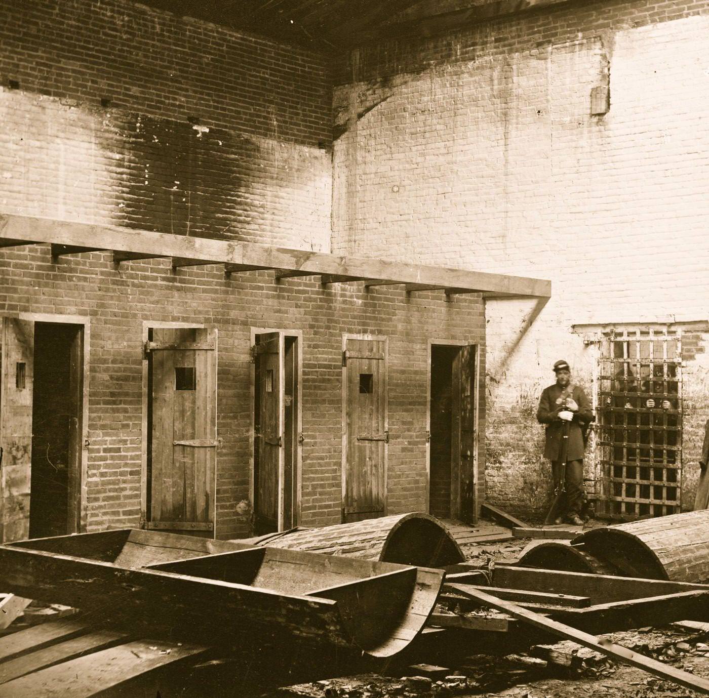 #163 Slave pen, Alexandria, Virginia, 1863