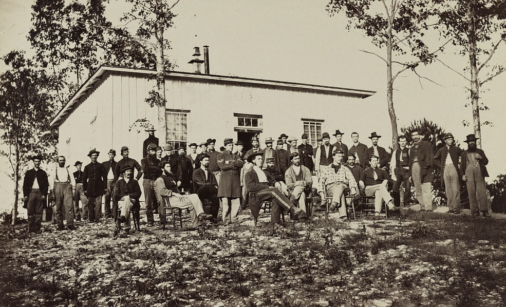 #28 Convalescent camp near Alexandria, 1863