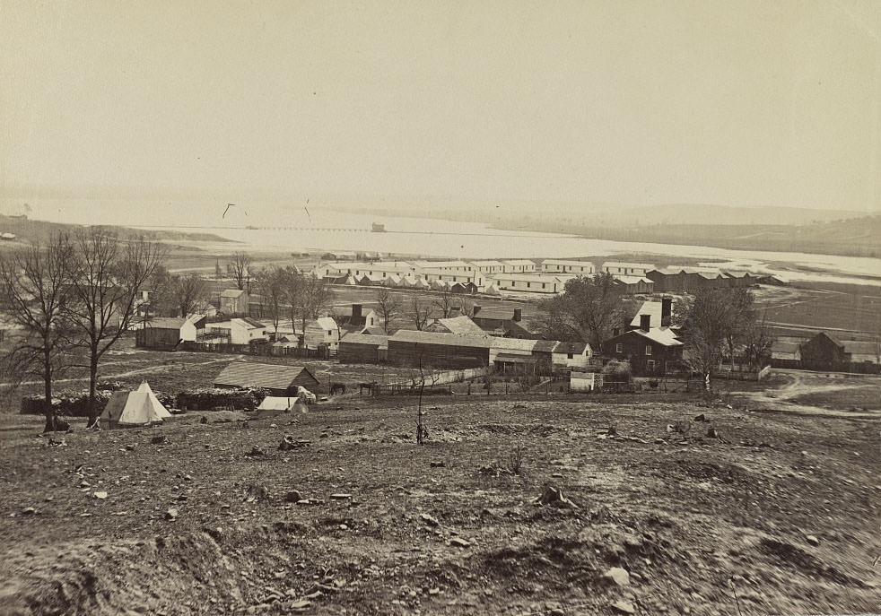 #23 Hunting Creek Bridge, near Alexandria, 1864
