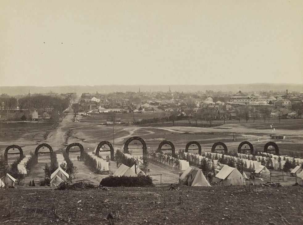 #29 Camp of 44th New York Infantry near Alexandria, 1864