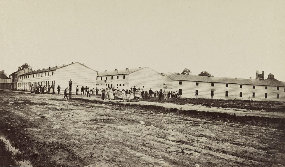 #45 Freedman’s Barracks, Alexandria, 1860s