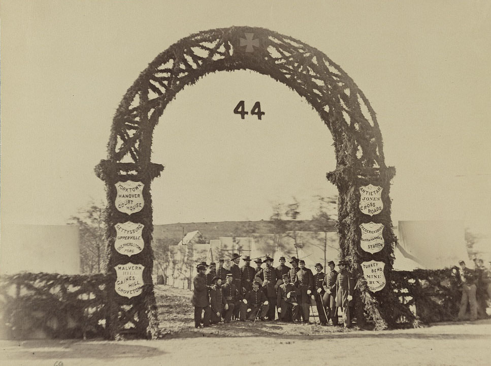 #52 Camp of 44th New York Infantry near Alexandria, 1864